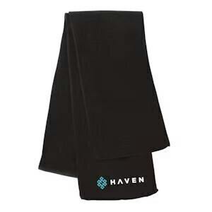Haven - Main Collection Knit Charcoal Scarf | Apparel