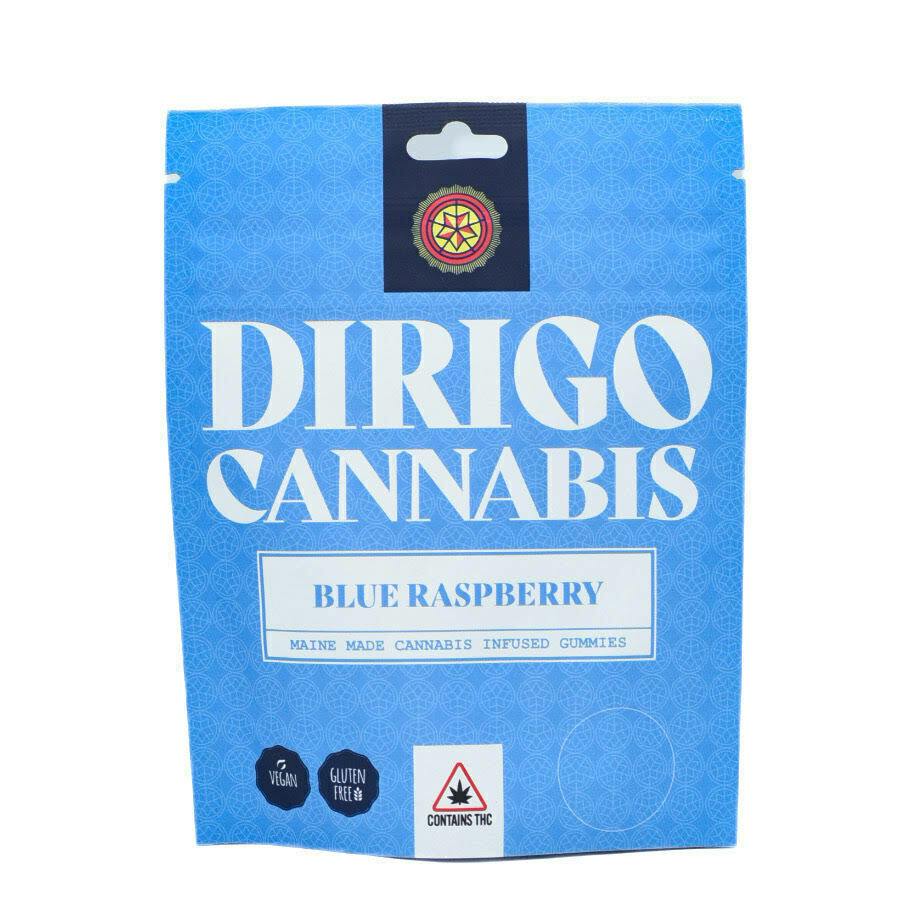 Dirigo - 500mg Full Spectrum Gummies - Blue Raspberry | Gummies | 10pk | 50