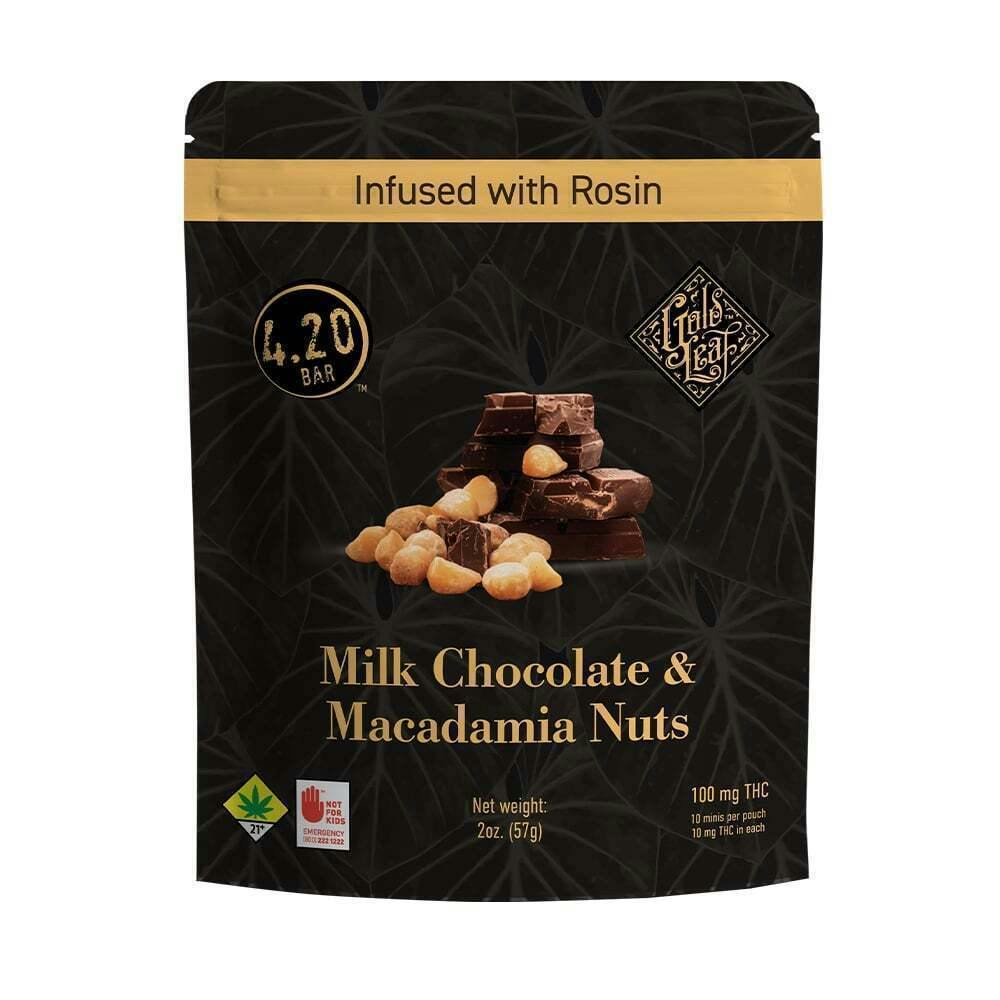 Milk Chocolate Macadamia Nut | Chocolates | 10pk | 10mg/ea