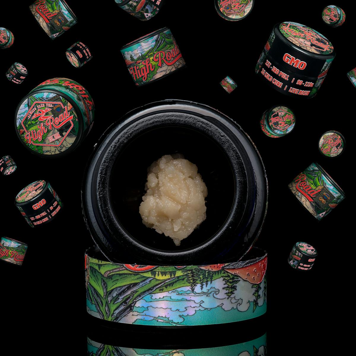 gmo | Solventless | Rosin | 1g by High Road