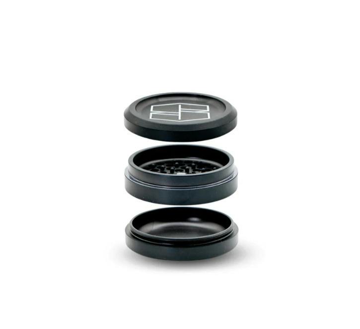 STACHE Slim Grynder 3pc: Silver | Grinders