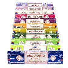 Satya Incense Sticks | 1 Dozen - 60's Patchouli | Accessories at Healing Harvest Dispensary