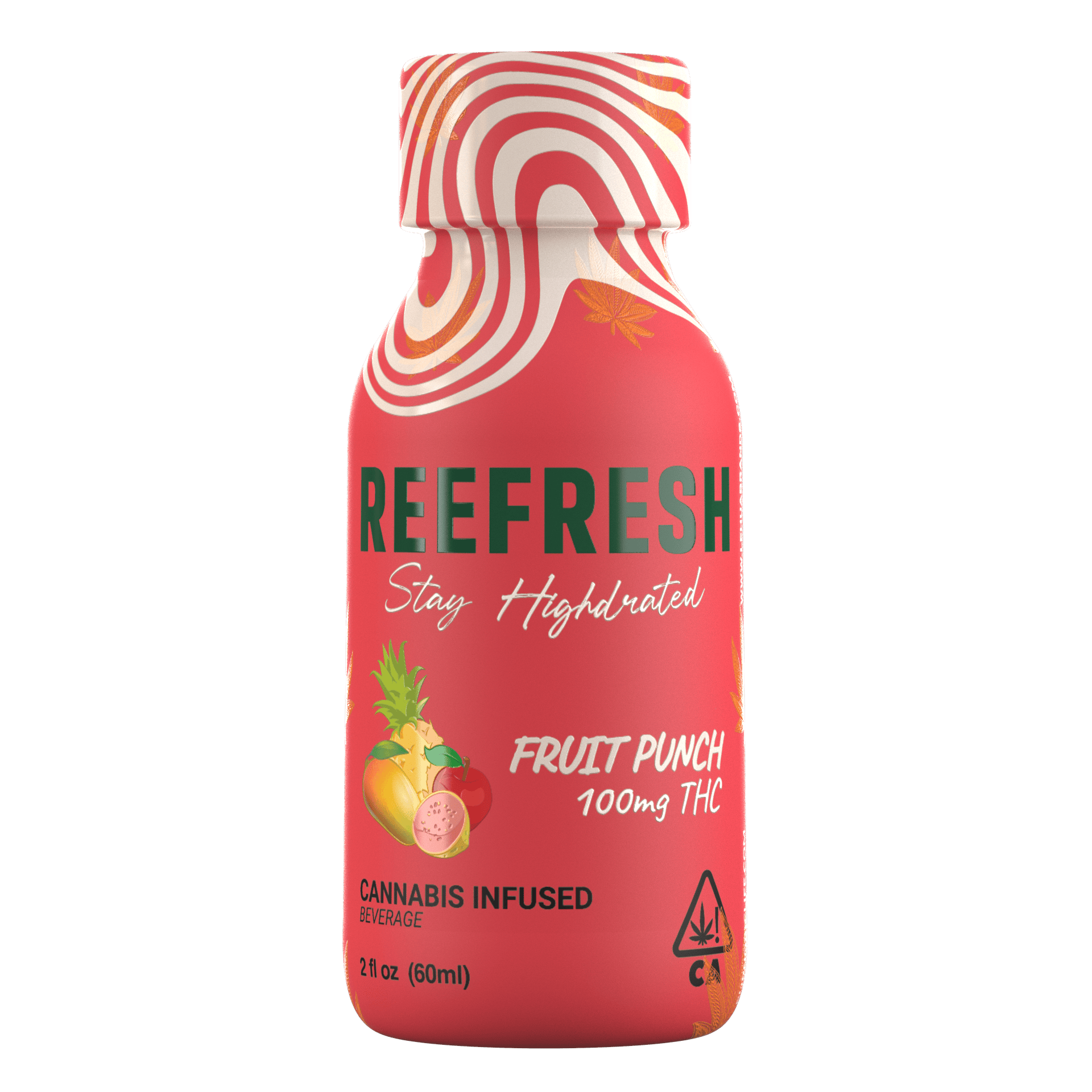 Fruit Punch | Non-carbonated | 100mg | 2fl oz at Hot Box Dispensary