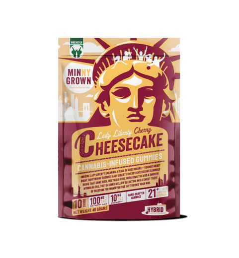 Lady Liberty Cherry Cheesecake Gummies | Gummies | 10pk | 10mg/ea