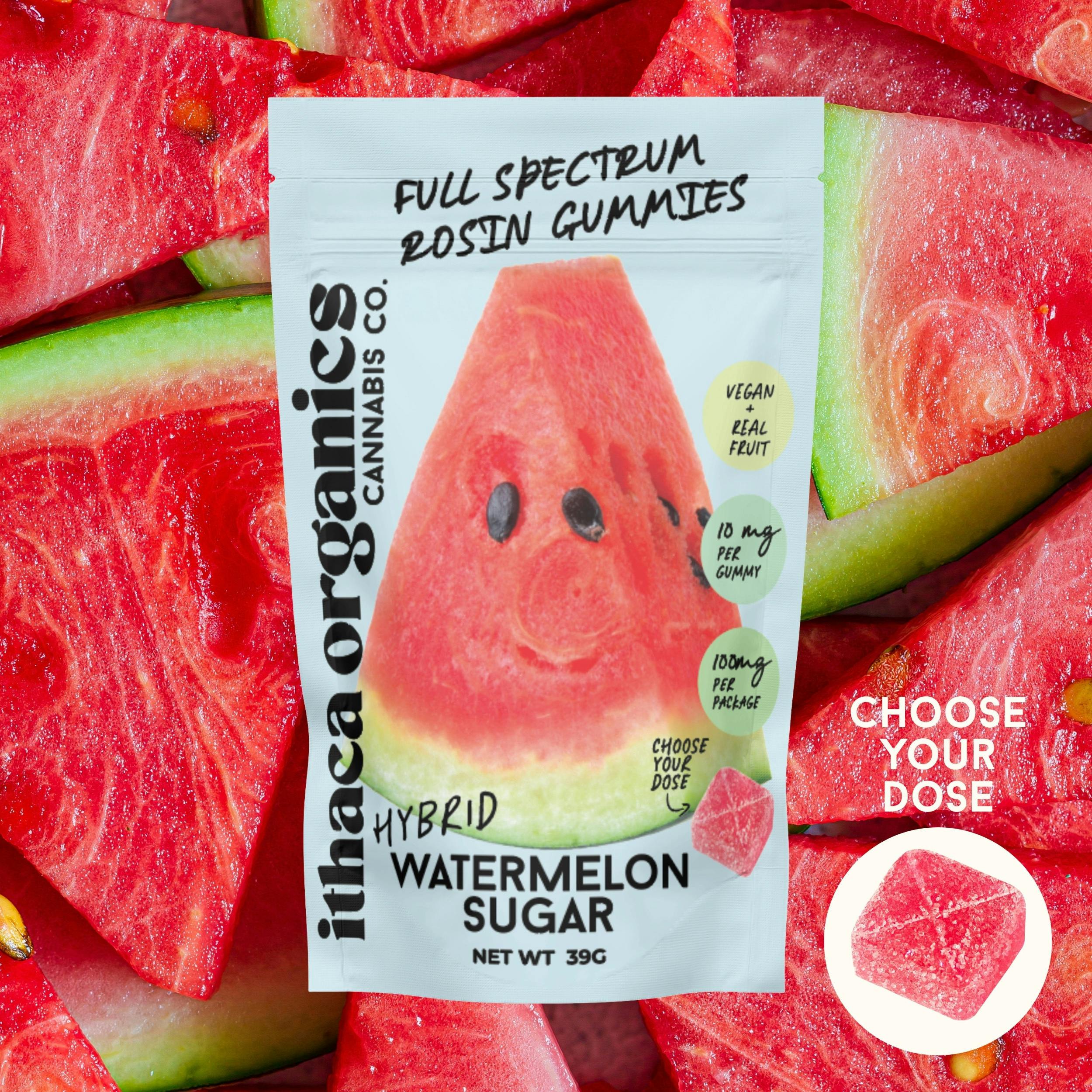Watermelon Sugar Gummies | Gummies | 10pk | 10mg/ea