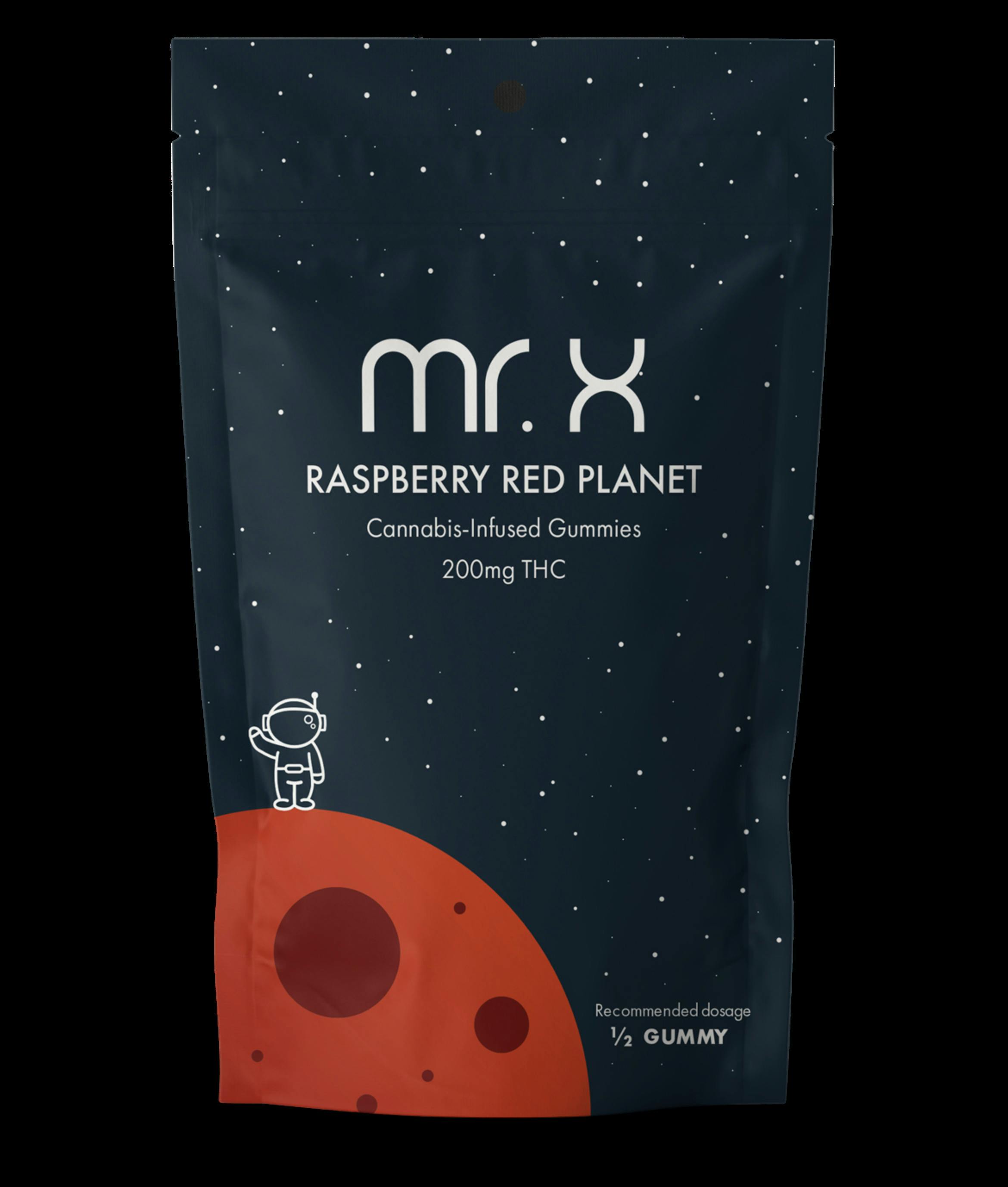 Raspberry Red Planet | Gummies | 4pk | 50mg/ea