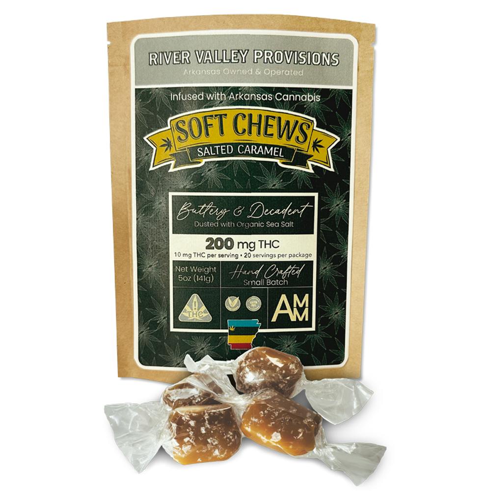 Sea Salt Caramel Soft Chews | 20pk | 10mg/ea