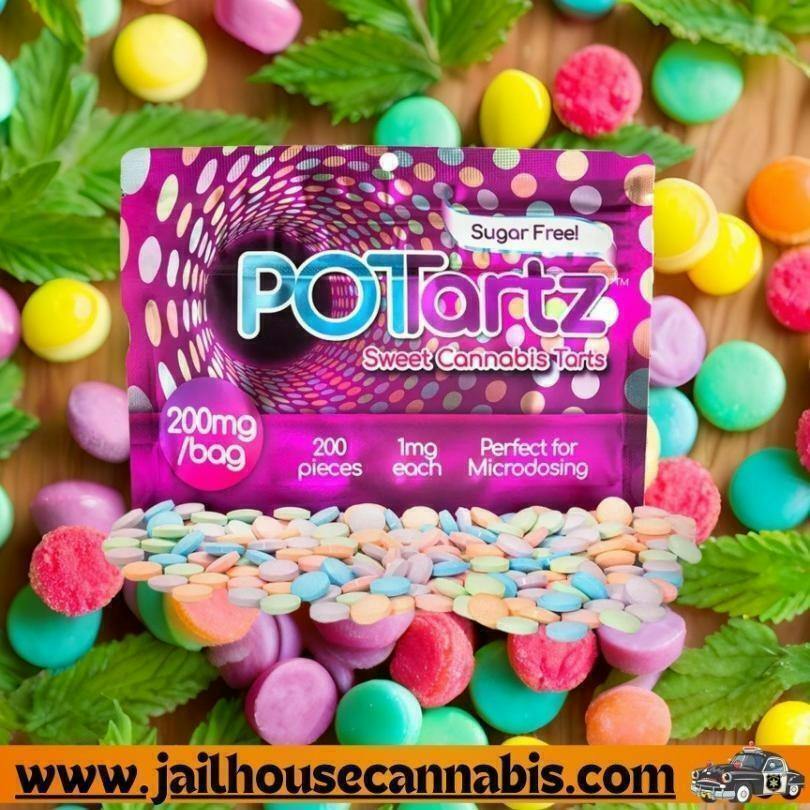Sugar Free Sweet Cannabis Tarts | 200pk | 1mg/ea