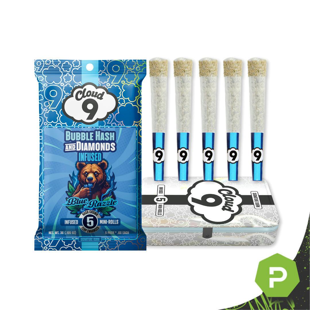 Blue Razzle | Infused Minis | 0.6g | 5pk