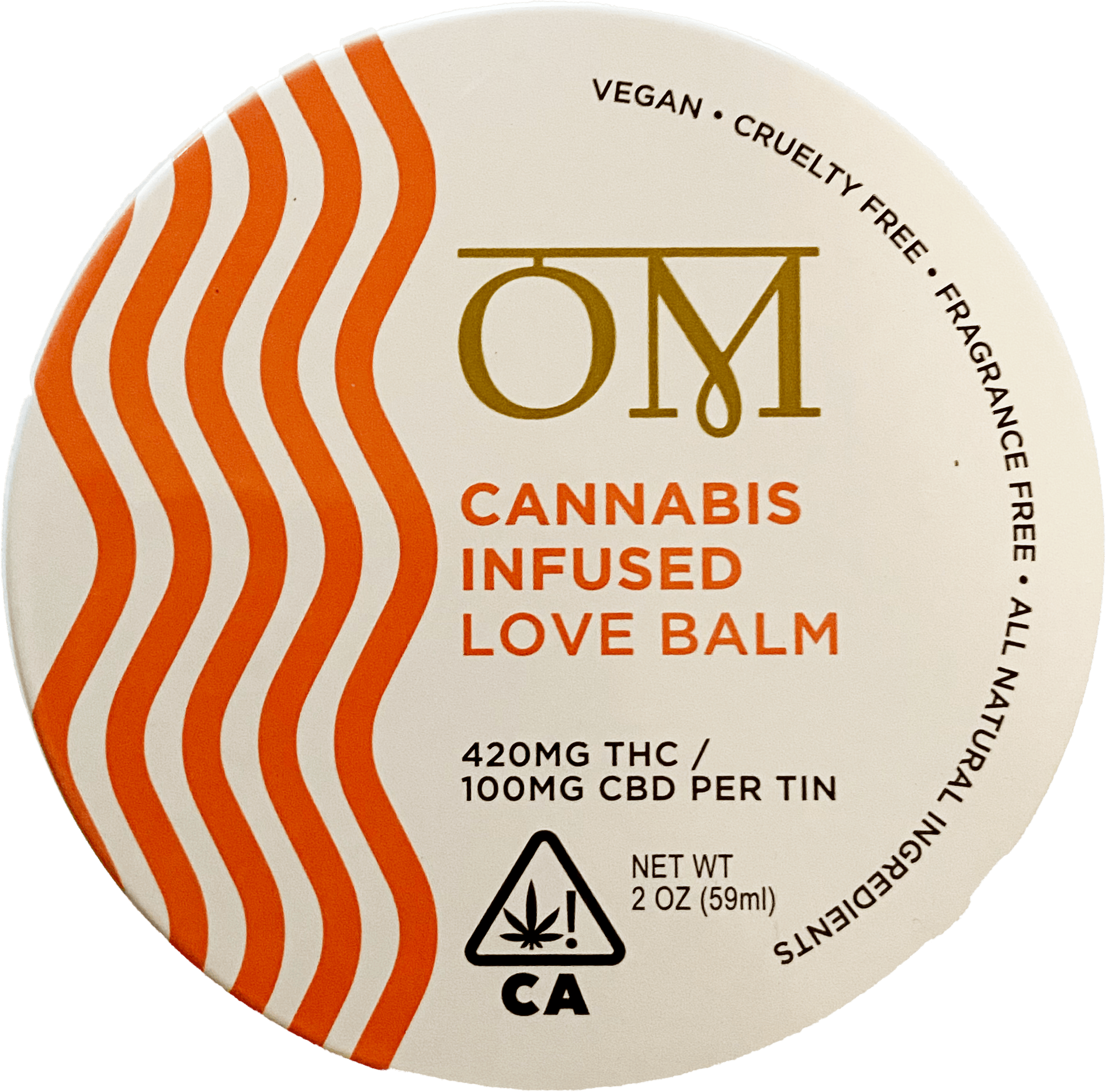 Love | Balm Tin | THC:CBD 420mg:100mg | 2oz