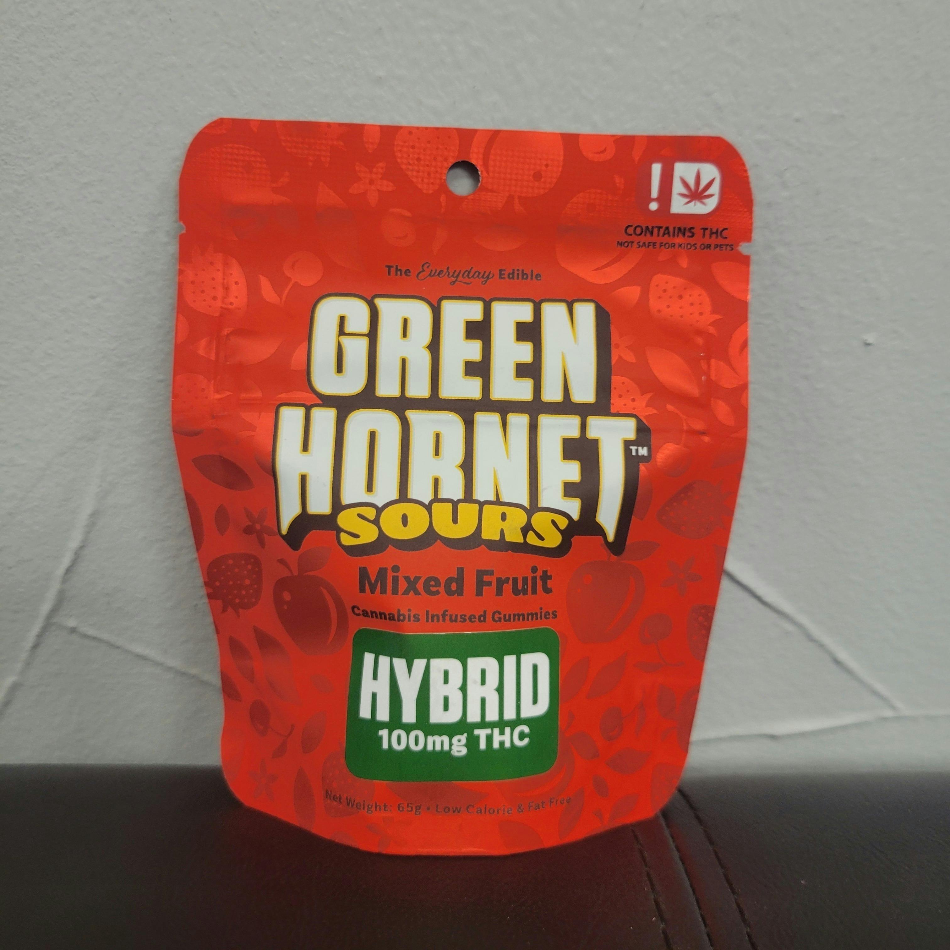 Mixed Fruit Sours Gummies | Gummies | 10pk | 10mg/ea by Green Hornet