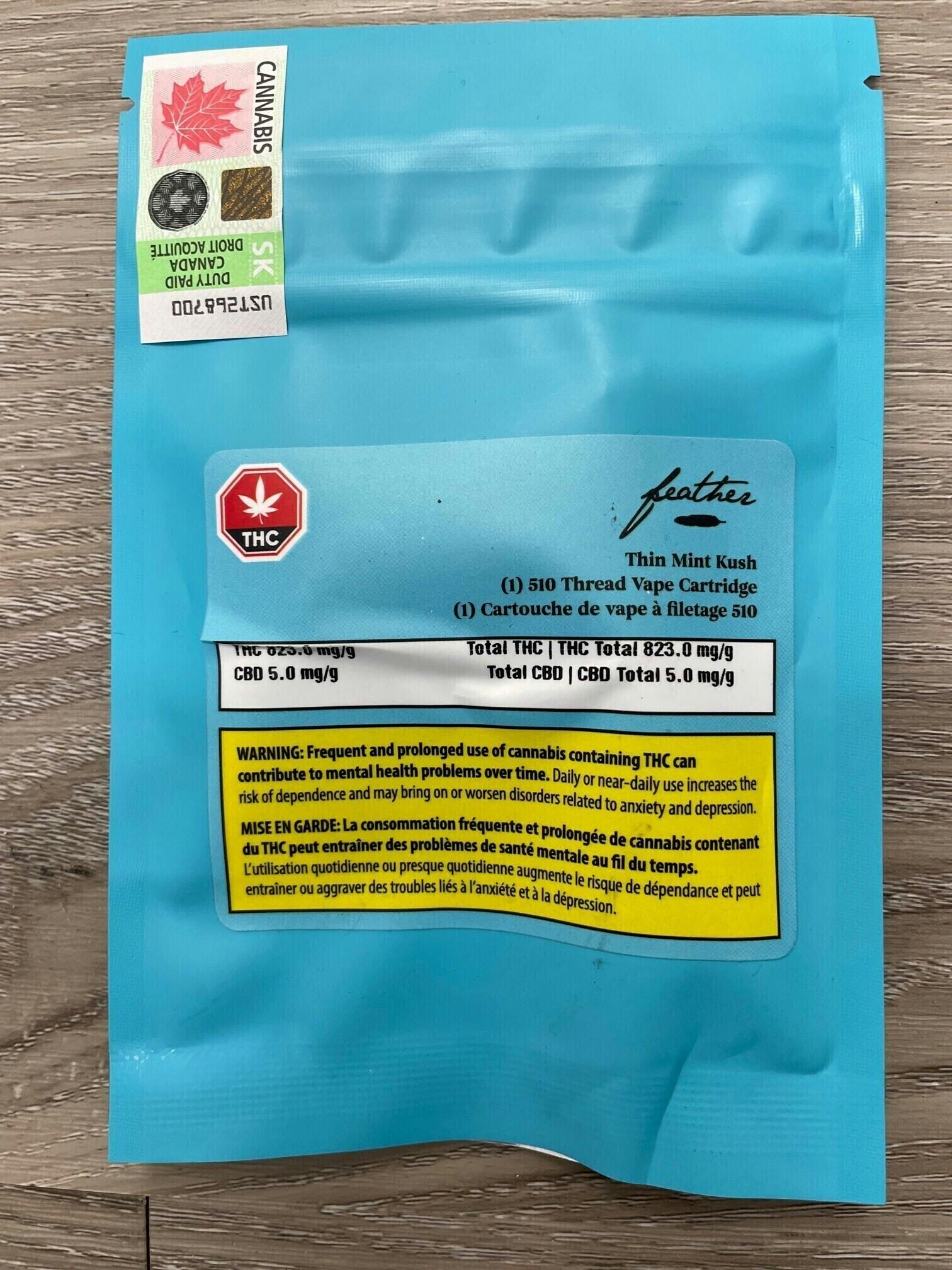 Thin Mint Kush | Cartridge | 1g