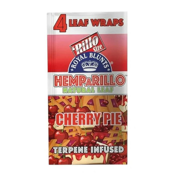 Hemparillo | Wraps | Cherry Pie | 4 Pack | Accessories