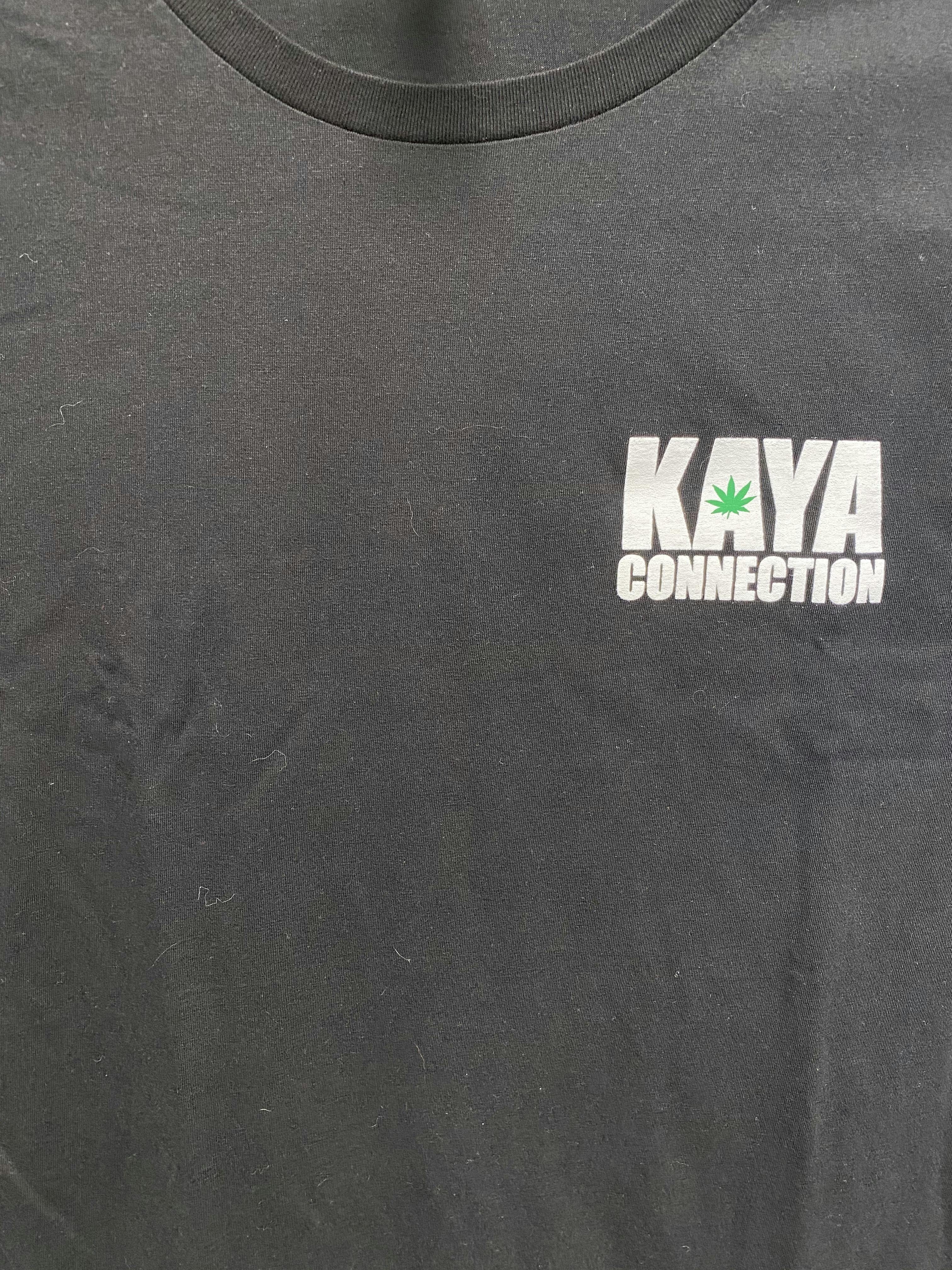 Kaya: uni-sex: T-Shirts Black/White (L) | Apparel