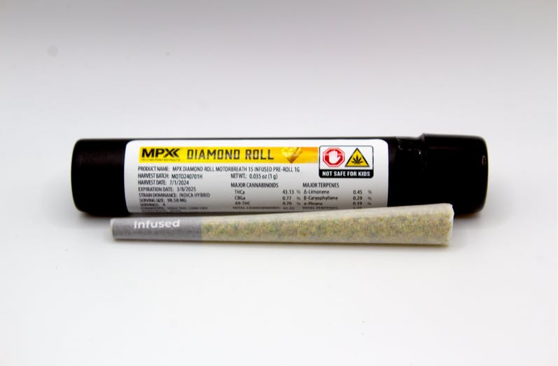 Gorilla Glue #4 | Infused Joints | 1g by MPX (Melting Point Extracts)