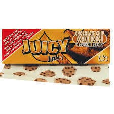 Juicy Jay | Chocolate Chip Cookie Dough Flavored Rolling Papers | 1 1/4" |
