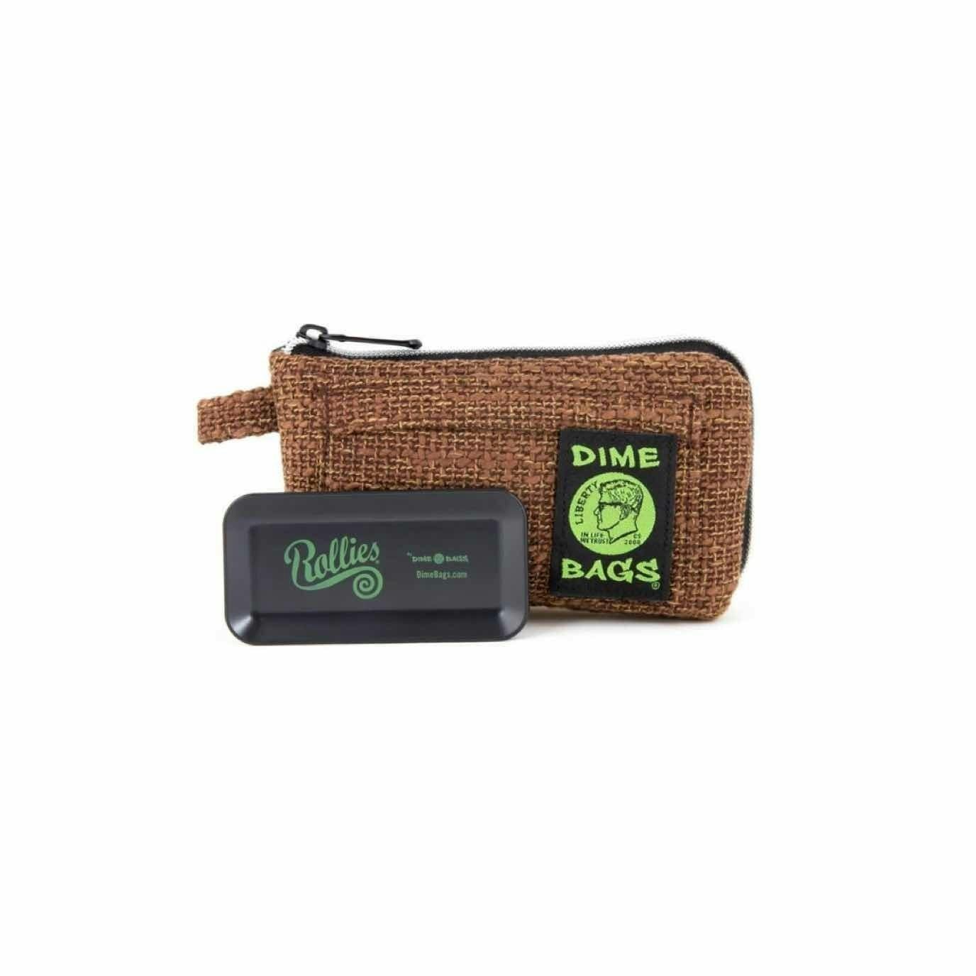 | 7" All-in-one Padded Pouch | Dime Bags | Brown | Accessories