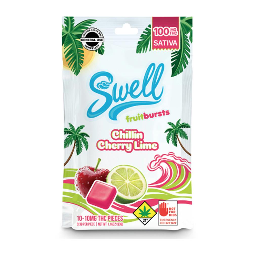 Chillin Cherry Lime Sativa Gummies | Gummies | 10pk | 10mg/ea