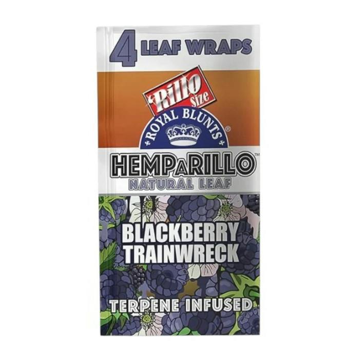 Hemparillo | Wraps | Blackberry Trainwreck | 4 Pack | Accessories