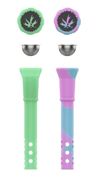 PieceMaker Silicone Downstem with Bowl and Cap | 1 unit | Bongs