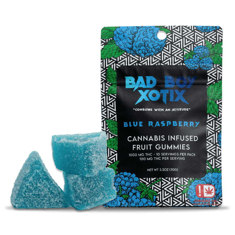 Blue Raspberry Gummies | Gummies | 10pk | 100mg/ea
