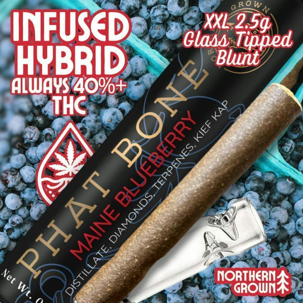 Maine Blueberry | Infused Blunts | 2.5g by Northern Grown