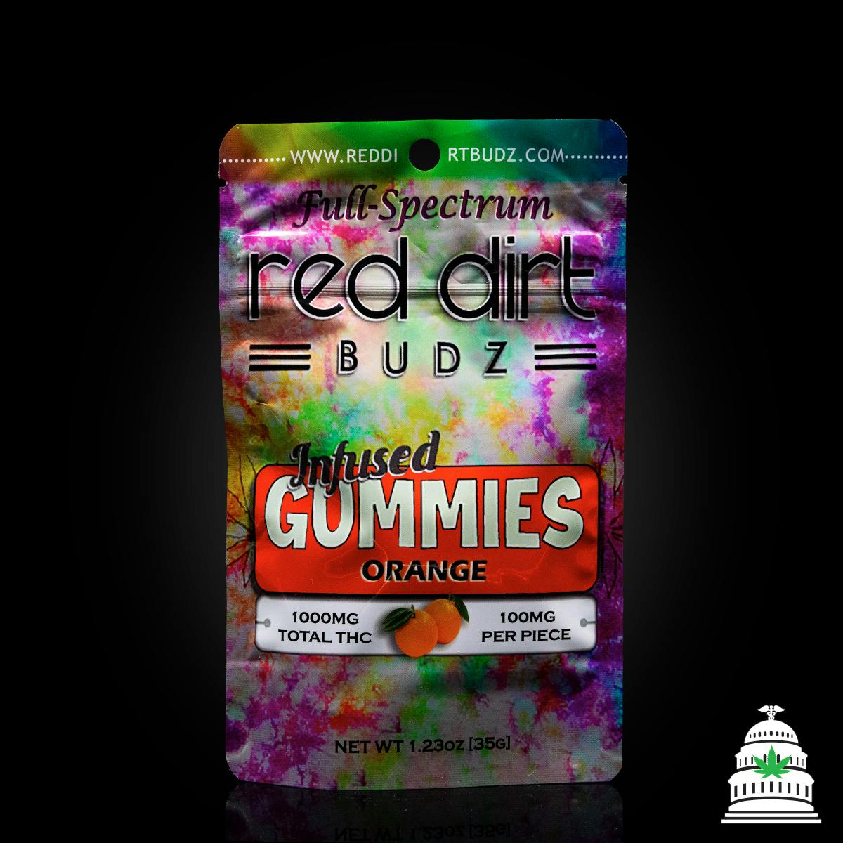 Orange Gummies | Gummies | 10pk | 100mg/ea