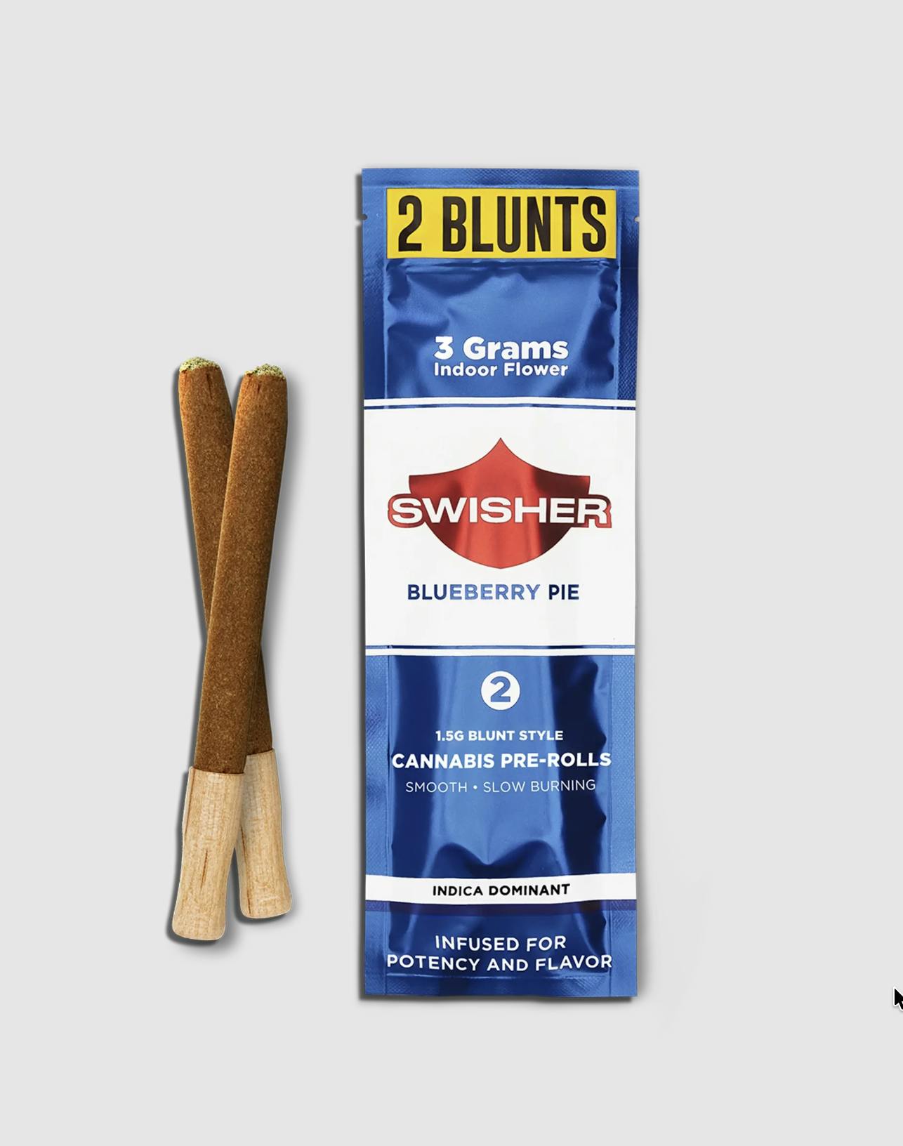 Blueberry Pie | Infused Blunts | 1.5g ea | 2pk