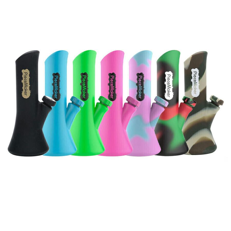 Kali Beaker by Piecemaker - 8.5" Indy Glow in the dark | Accessories