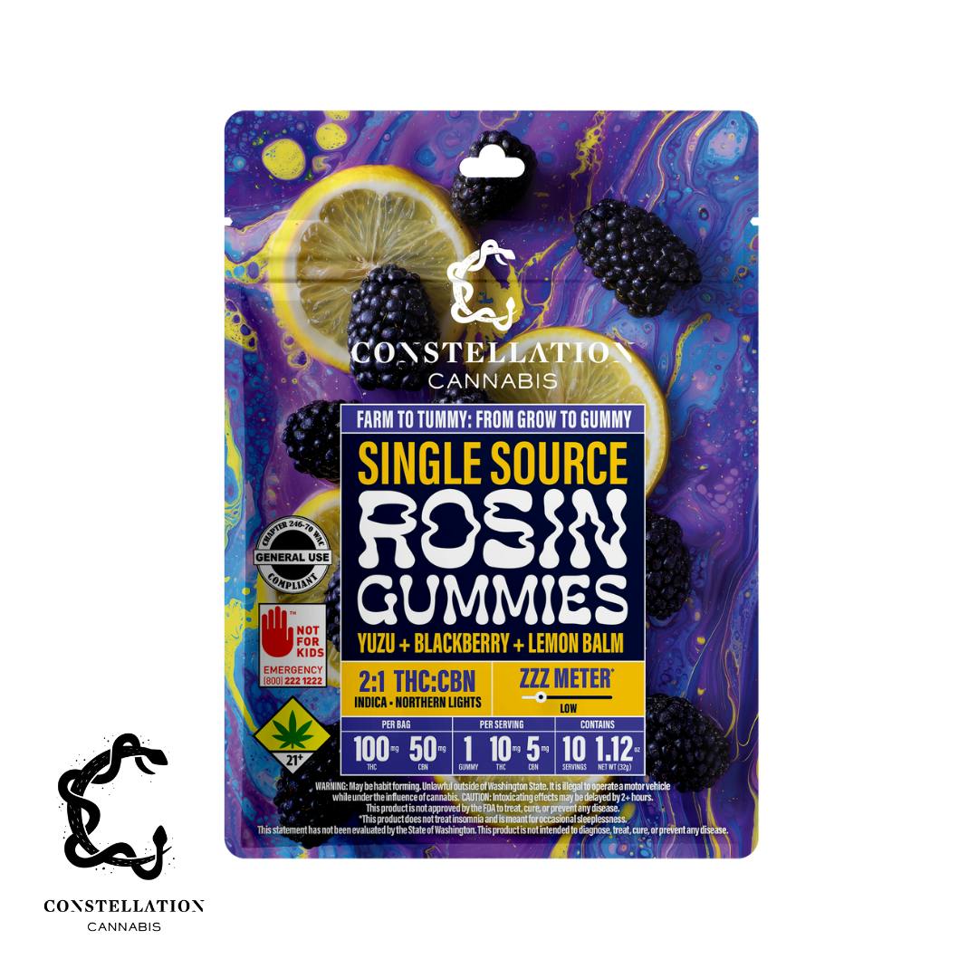 Yuzu Blackberry & Lemon Balm Gummies | Gummies | 10pk | 10mg/ea