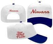 Nirvana Hat | White, Red And Blue | Apparel | Hats