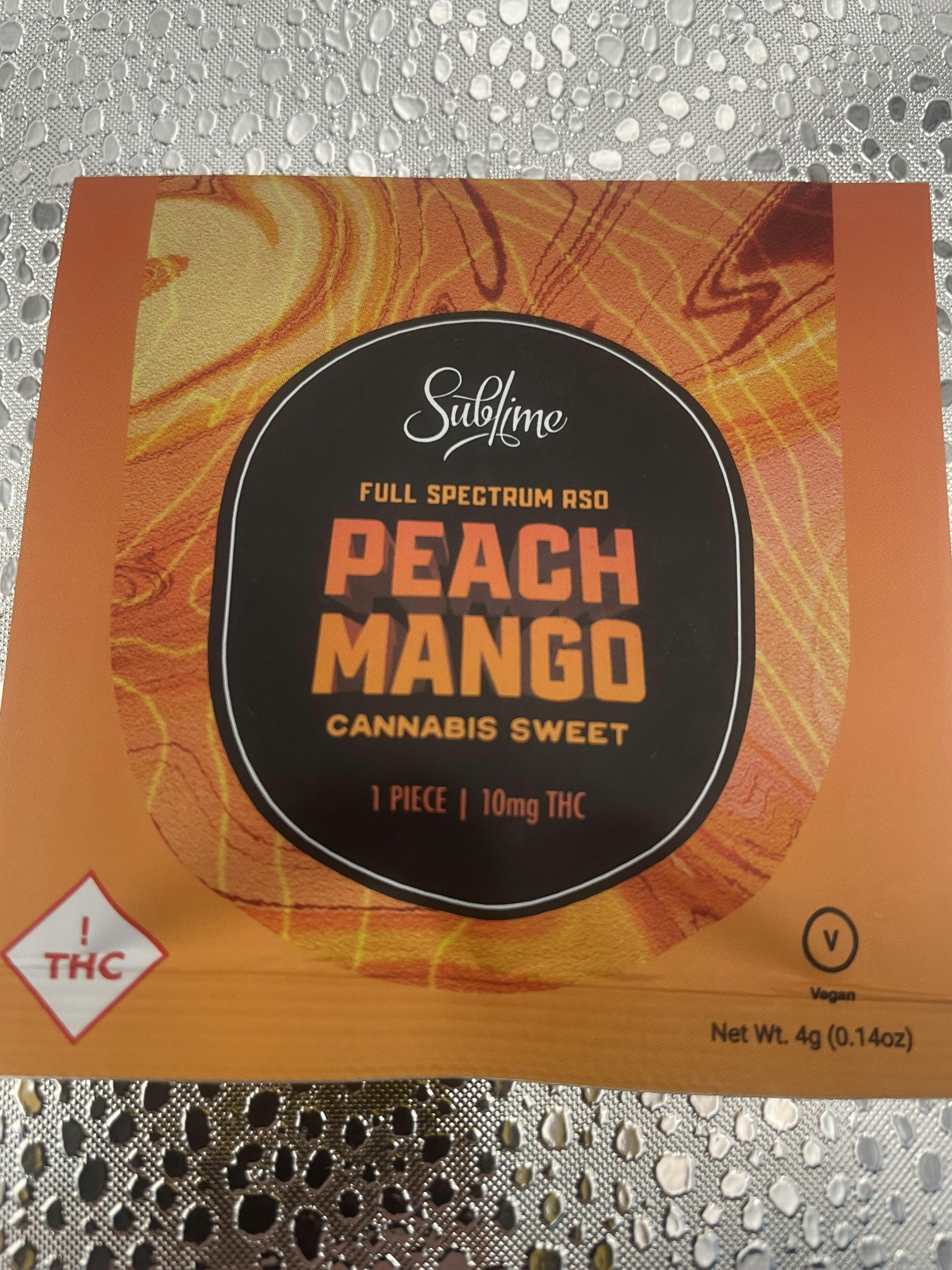 Peach Mango Hard Candy | 26.92mg/ea