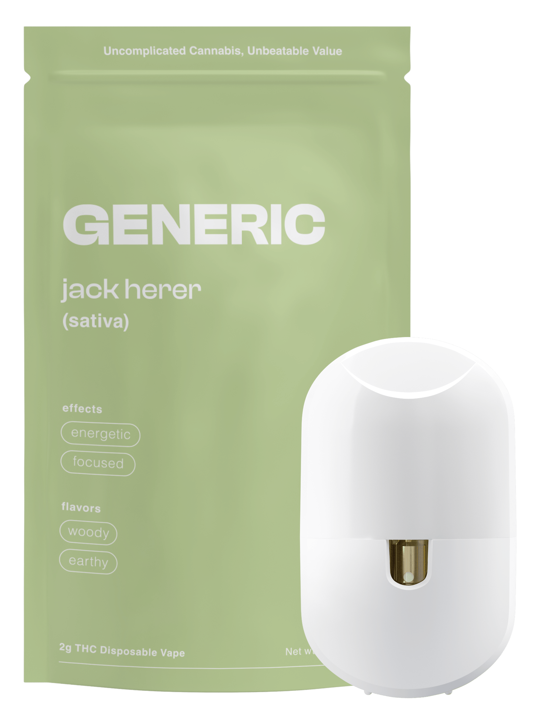 Jack Herer | Disposable | 2g by GENERIC