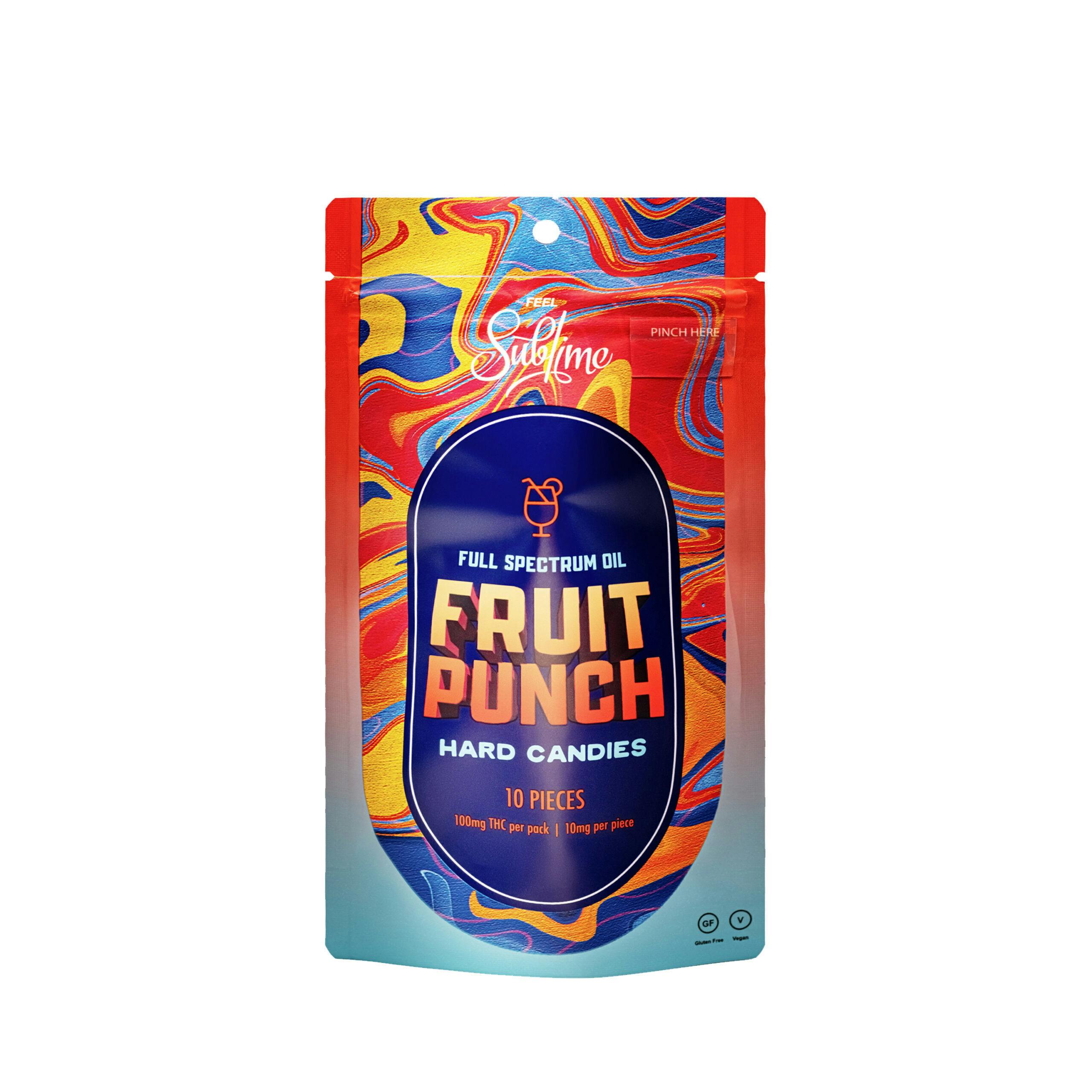 Fruit Punch RSO Hard Candy · 10pk
