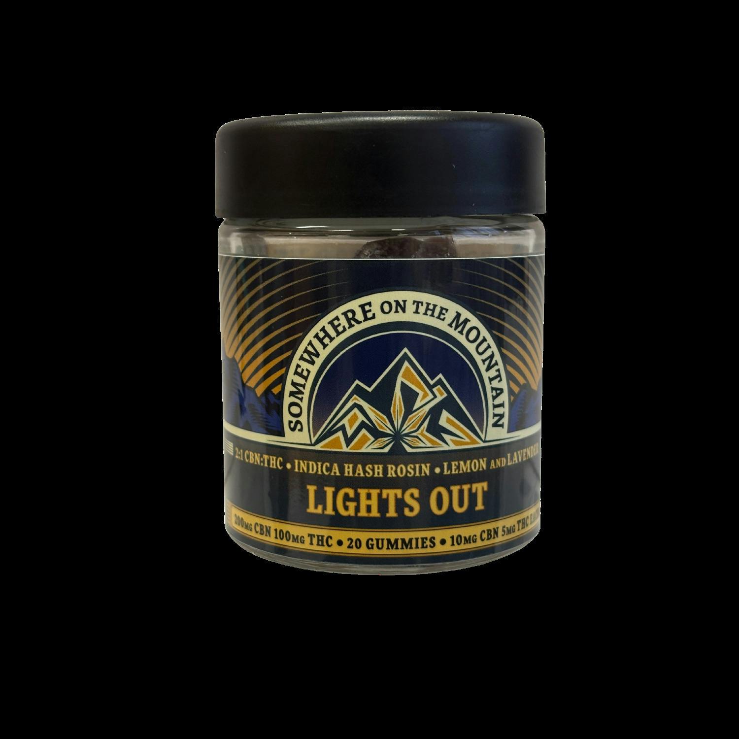 Lights Out 2:1 Gummies | Gummies | 20pk | 5mg/ea