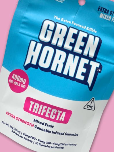 Mixed Fruit Trifecta | Gummies | 10pk | 40mg/ea by Green Hornet