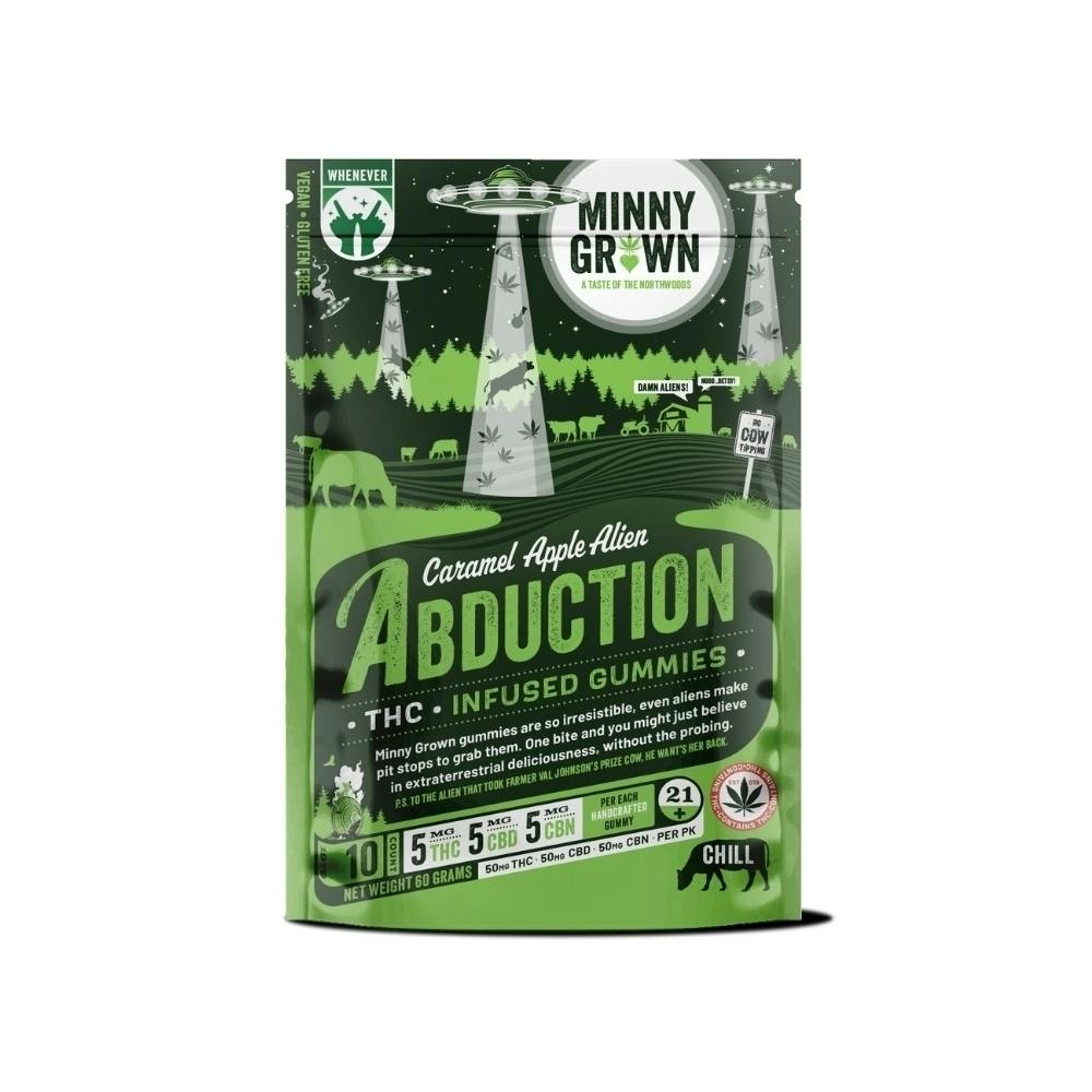 Caramel Apple Alien Abduction CBD/CBN Gummies | Gummies | 10pk | 10mg/ea
