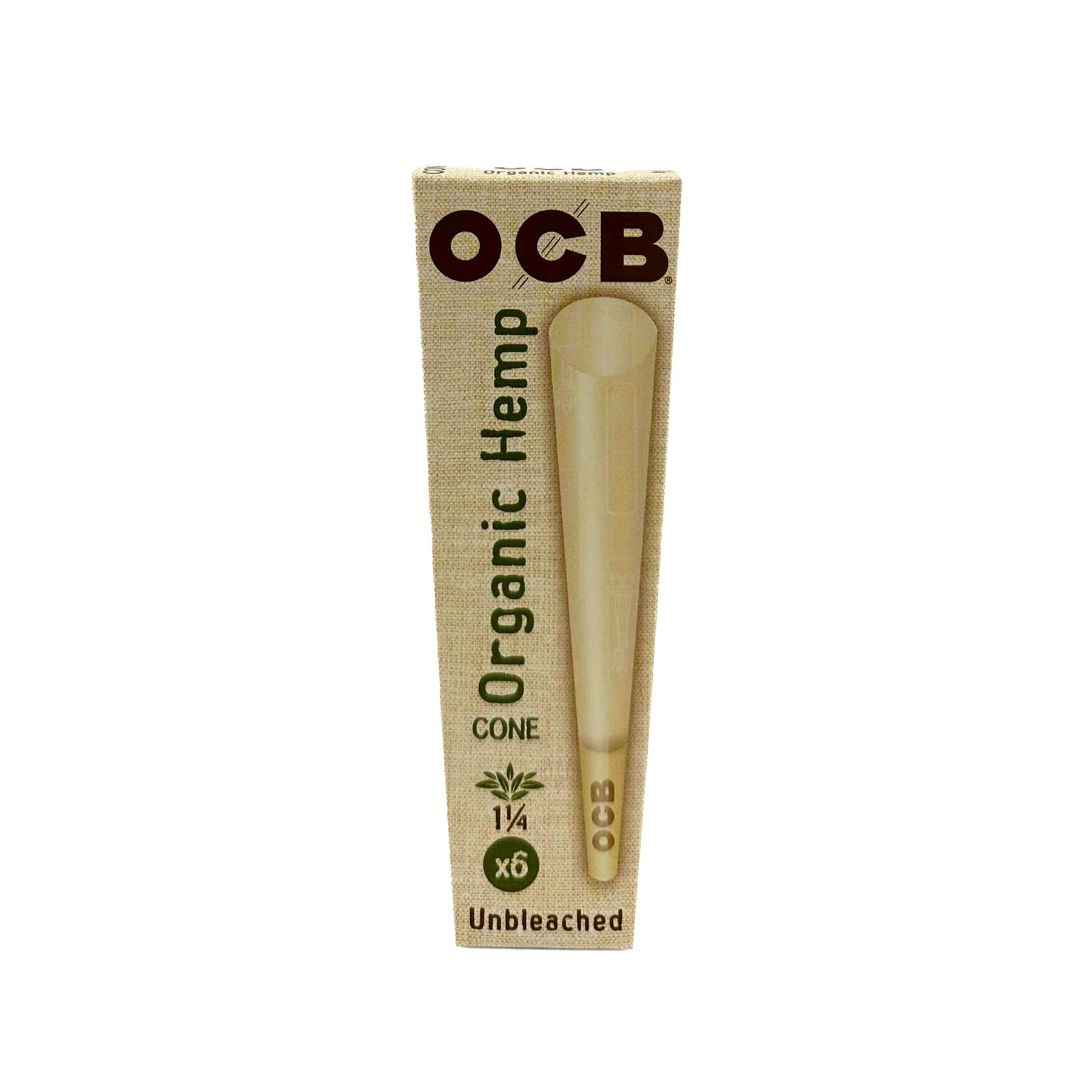1 1/4 Organic Hemp Cones 6 Pk | Accessories