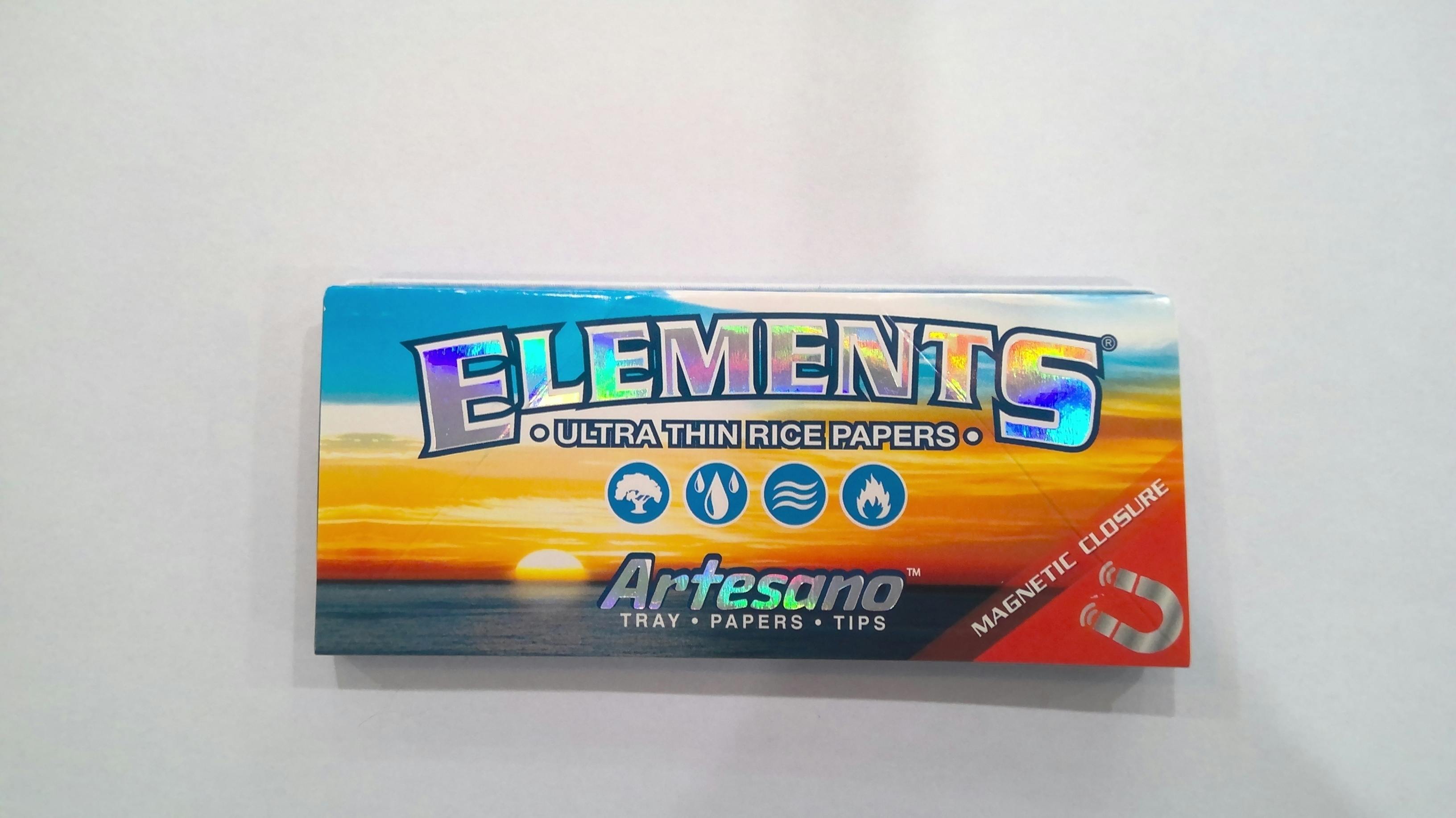 Elements Ultra Thin Papers King Size Tray/Papers/Tips | Accessories