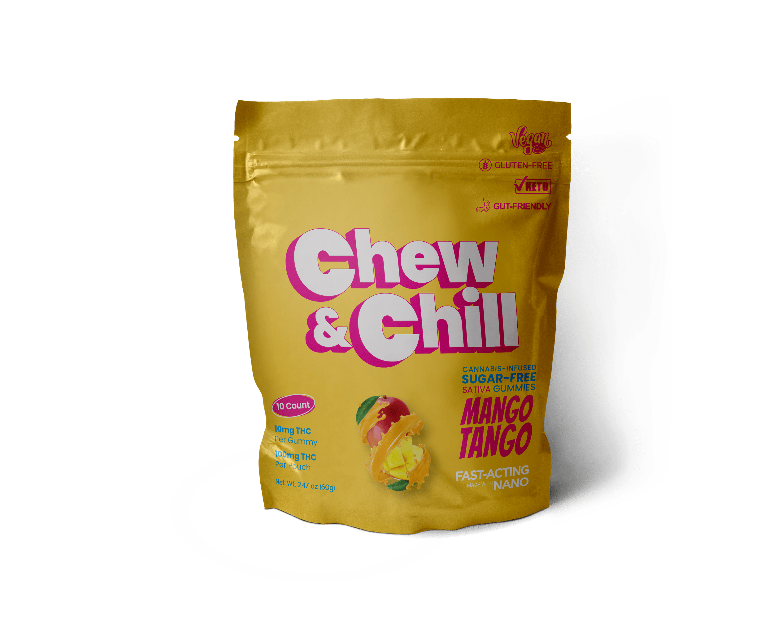 Mango Tango Gummies | Gummies | 10pk | 10mg/ea