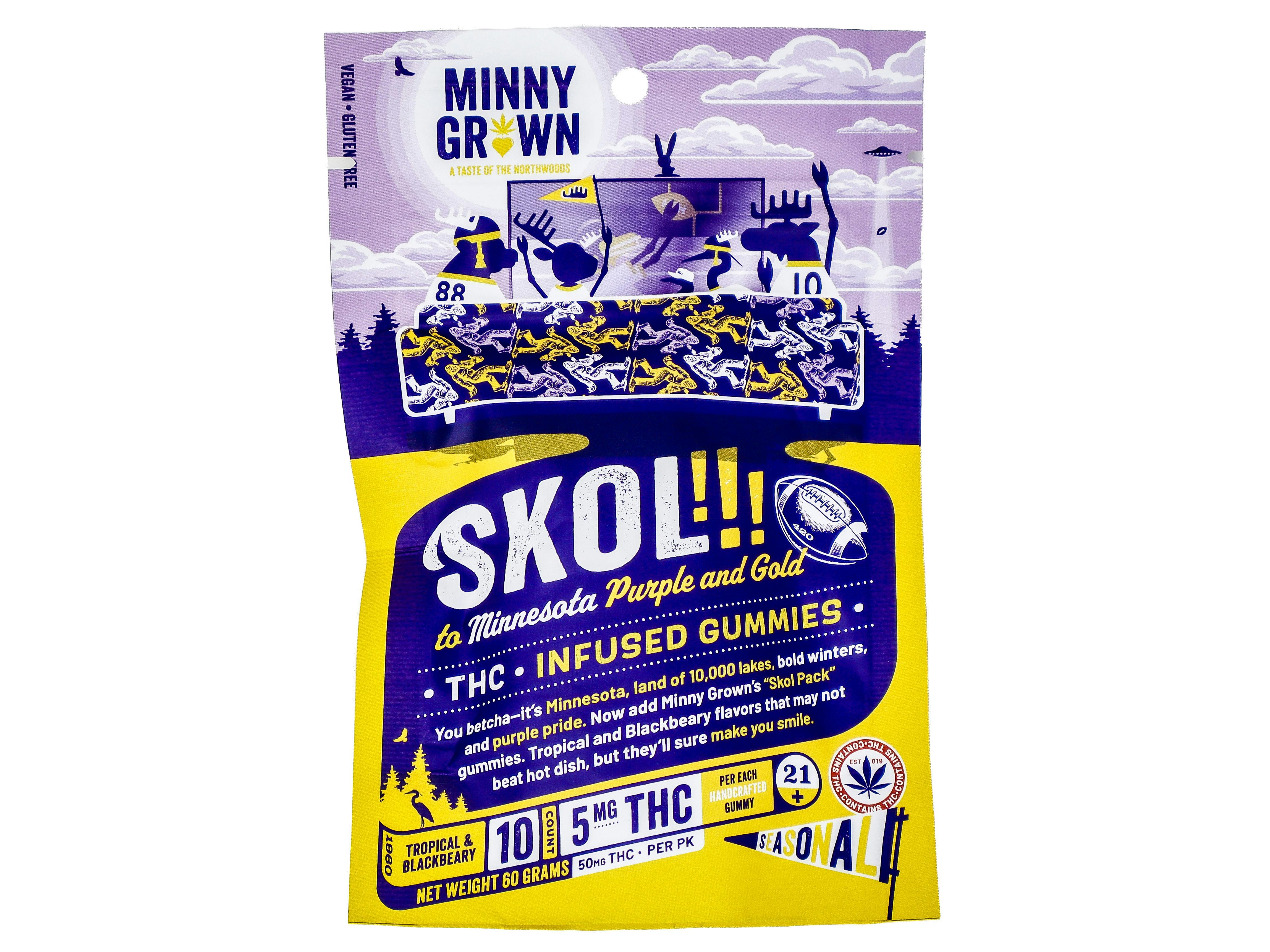 Skol Gummies | Gummies | 10pk | 5mg/ea