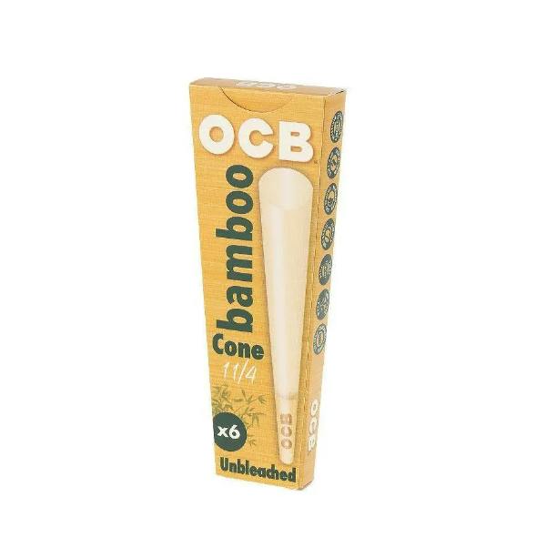 Ocb | Bamboo 1 1/4 | Unbleached Cones | Accessories