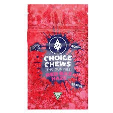 Choice - Red Raz Haze 200mg Gummies | Gummies | 20pk | 10mg/ea