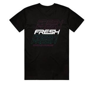Fresh | Unisex Tee | Fresh Knockout Black | XS | Apparel by Fresh