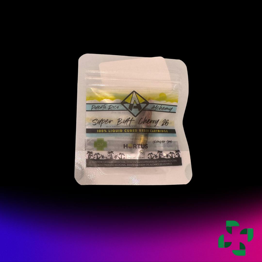 super buff cherry | Cartridge | 0.5g - Puerto Rico Alchemy