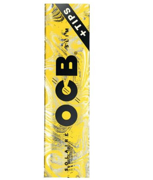 Ocb | Rolling Papers | Solaire | Slim + Tips | Accessories at The Higher Path Dispensary and Delivery