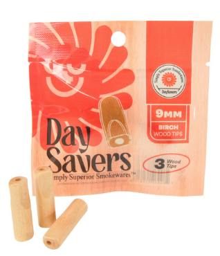 DaySavers - Birch Wood Filter Tips - 3 Pack | Accessories
