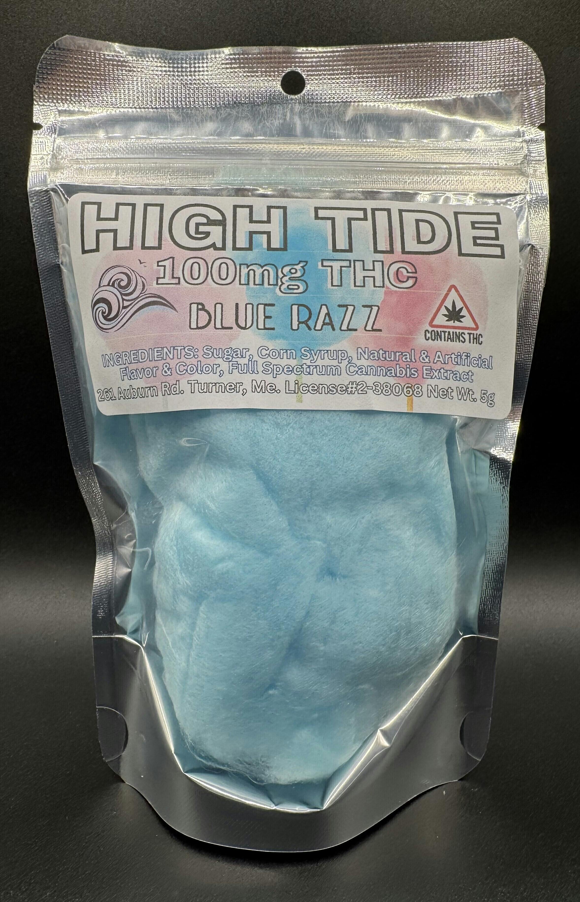 Blue Razz Cotton Candy | 100mg/ea by High Tide