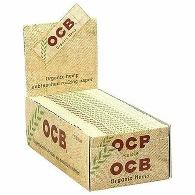 50 Count | 1 1/4 | Organic Hemp | OCB | Accessories