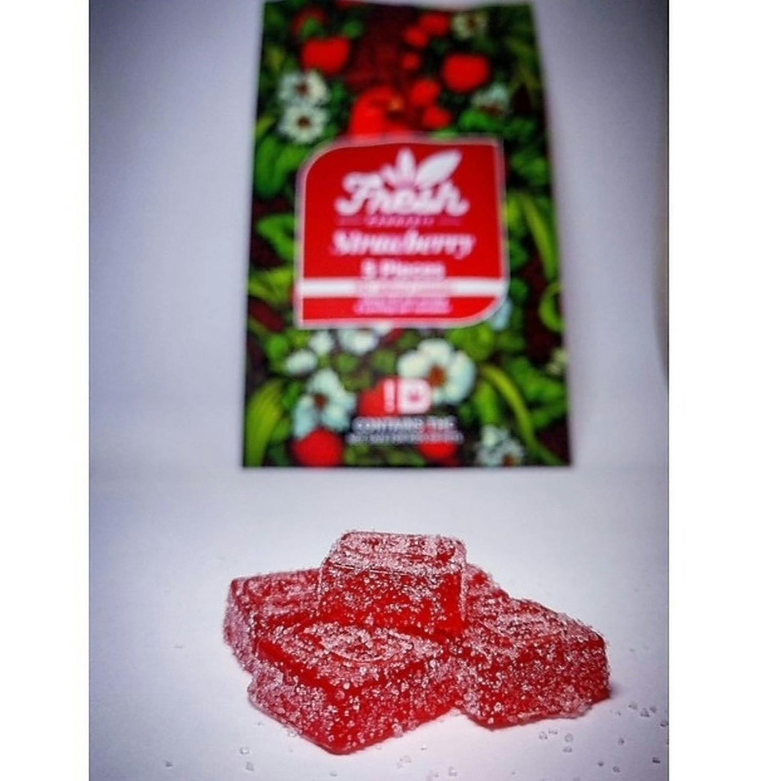 Strawberry Gummies | Gummies | 5pk | 10mg/ea at Fresh Dispensary - Newark